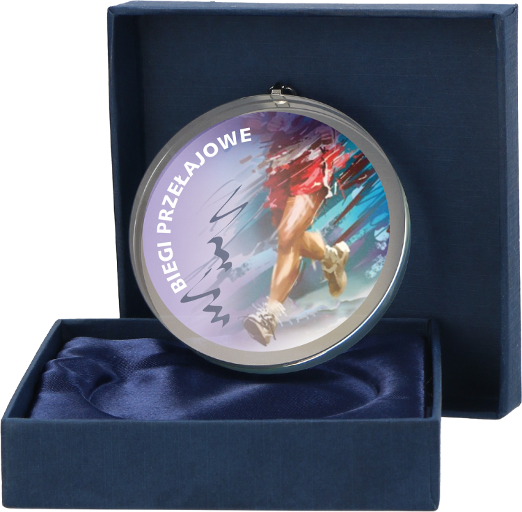 Medal szklany z nadrukiem GM7010
