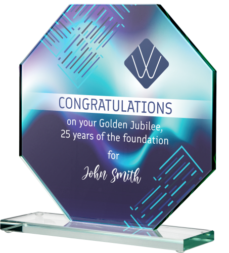 Prestiżowe podziękowanie dla sponsora wydarzenia 8001