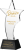 Prestiżowa statuetka kryształowa w kształcie gwiazdy C035