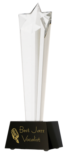 Trofeum kryształowe gwiazda C081