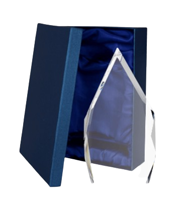 Statuetka kryształowa C073 w eleganckim ozdobnym etui