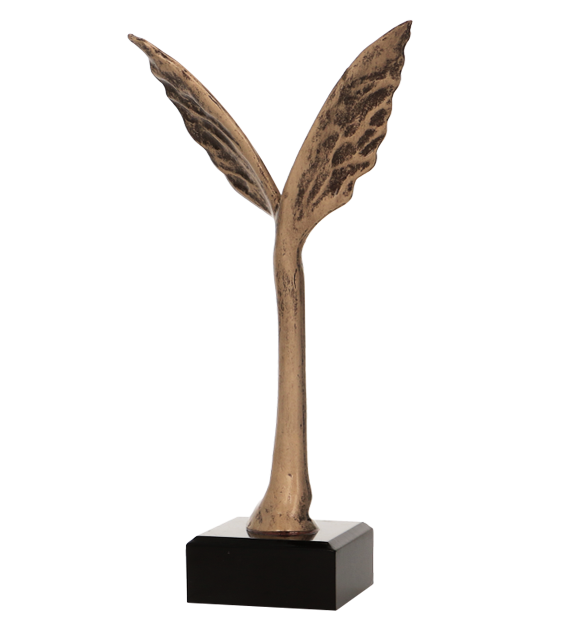 Statuetka odlewana skrzydła RTY3301_BR