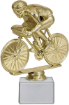 Figurka na kamiennym postumencie - Kolarstwo - F08G/WM
