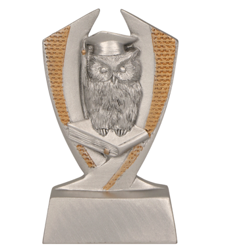 Zestaw Promocyjny 8 szt. Statuetka Edukacja Mądra Sowa 10cm RE018