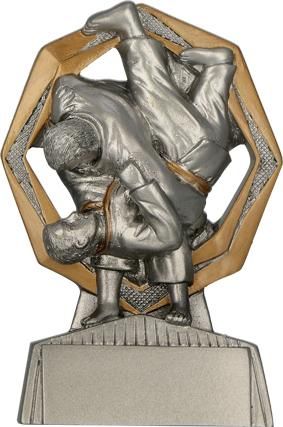 Statuetka Odlewana Karate 11 cm RE042/S/G | Nagroda Sztuki Walki