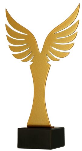 Statuetka Metalowa Skrzydła Metline ML-WIN