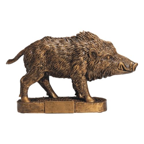 Statuetka Odlewana Dzik Myślistwo 20x35cm 39682 | Wyprzedaż