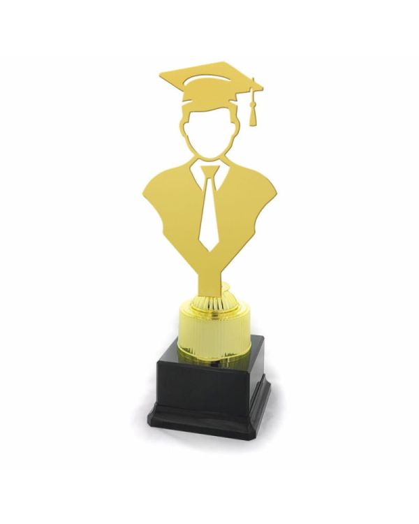 Statuetka Metalowa Absolwent 29,5 cm 4256 | Ostatnia Sztuka