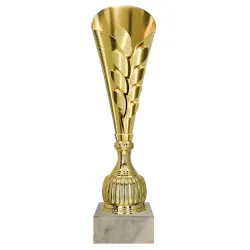 Puchar plastikowy złoty - 7260