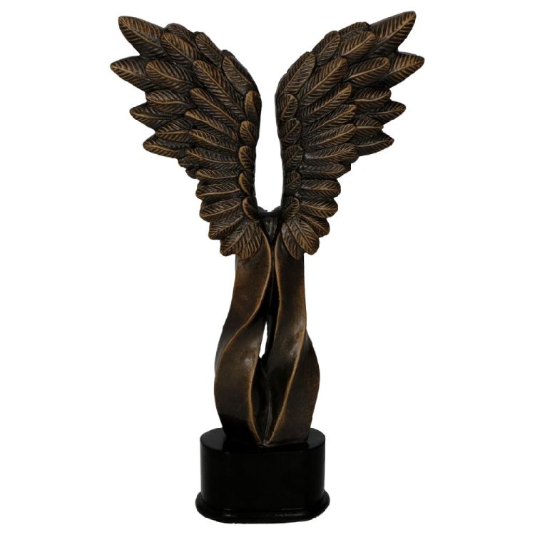 Statuetka Odlewana Skrzydła 26cm RFST3061/BR | Uniwersalna Nagroda