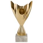 Puchar plastikowy złoty - 8385