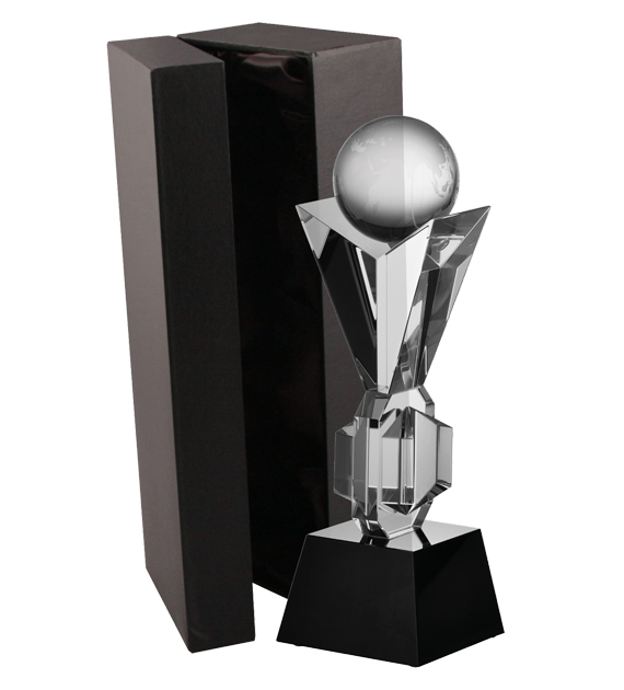 Główna nagroda biznesowa wyróżnienie roku kryształ C027