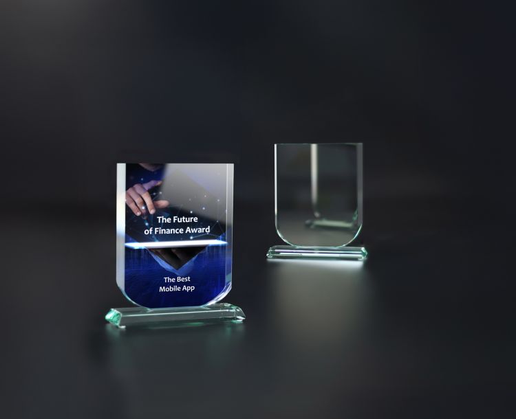 Prestiżowe trofeum z etui z nadrukiem G001