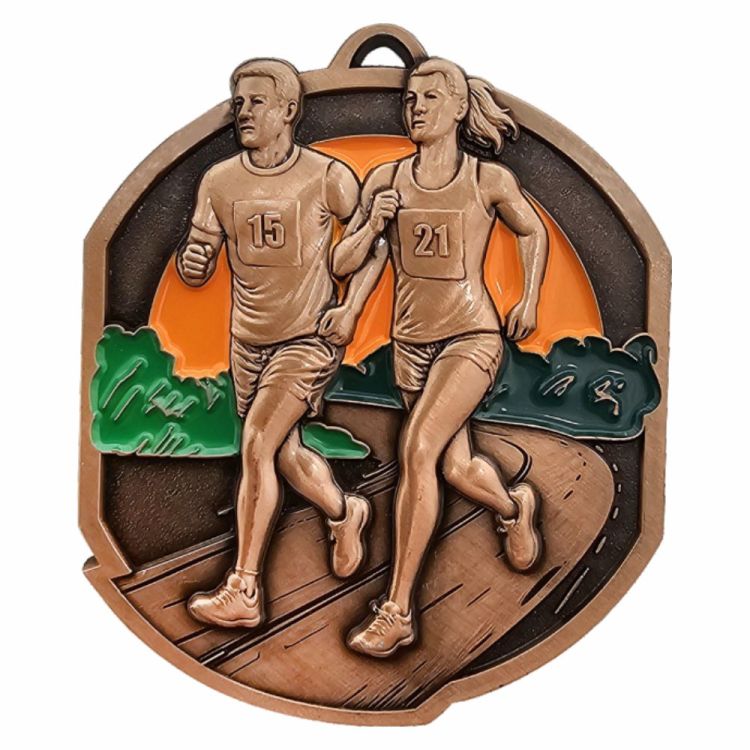 Medal odlewany biegi - M145/B