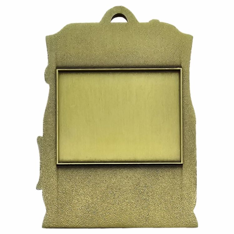 Medal odlewany szachy - M149/Z - TYŁ