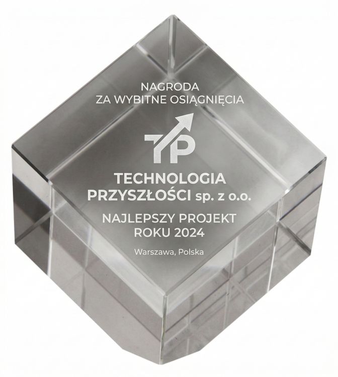 Eleganckie wyróżnienie dla wolontariusza klasyczny grawer T026