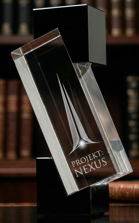 Klasyczna nagroda okolicznościowa elegancki mleczny grawer C080