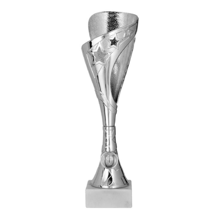 Puchar Plastikowy 9329 | Srebrny