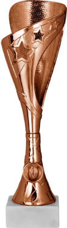 Puchar Plastikowy 9329 | Brązowy