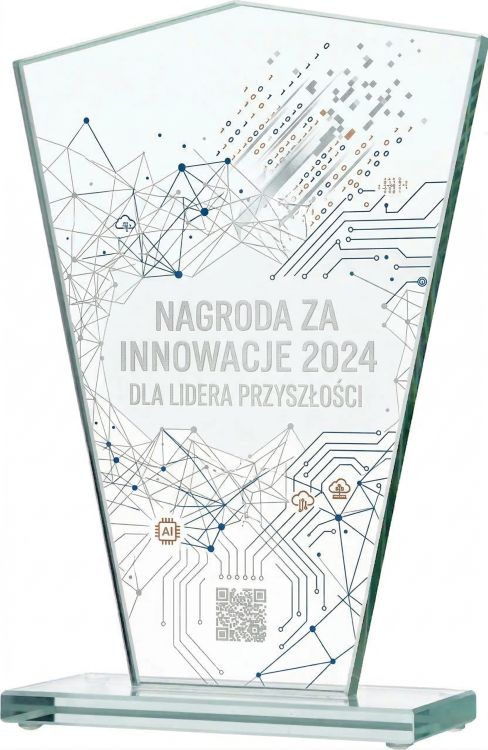 Ekskluzywne trofeum na galę przestrzenny efekt głębi Gs113