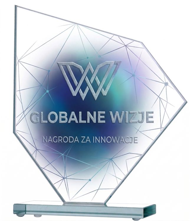 Ekskluzywne wyróżnienie biznesowe przestrzenny efekt głębi GS812-21