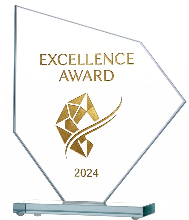 Nagroda dla najlepszego pracownika grawer wypełniony farbą GS812-21