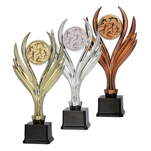 Puchar Lekkoatletyczny Złoty Srebrny Brązowy 9310-D2-A29 | 25 cm