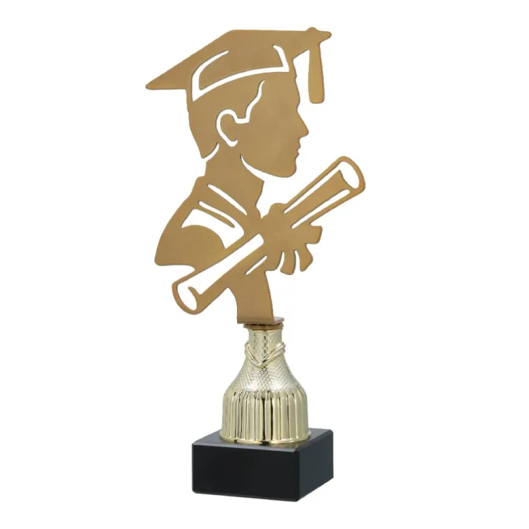 Statuetka Metalowa Absolwent Edukacja 26,5cm PML-SCH2 | Nagroda
