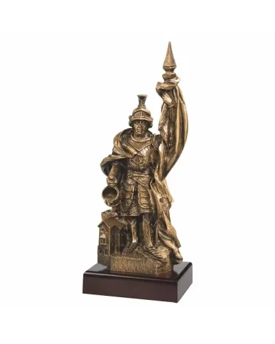 Statuetka Odlewana Święty Florian 35cm 37241 | Nagroda Straż Pożarna