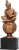 Statuetka Odlewana Uczennica Dziewczynka Globus 17cm RP8012/B