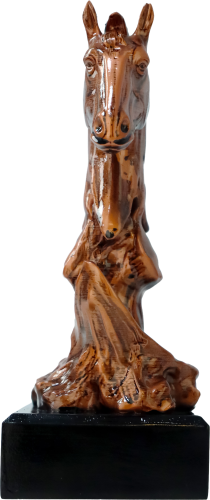 Statuetka Odlewana Koń Jeździectwo 20 cm RP8009/B