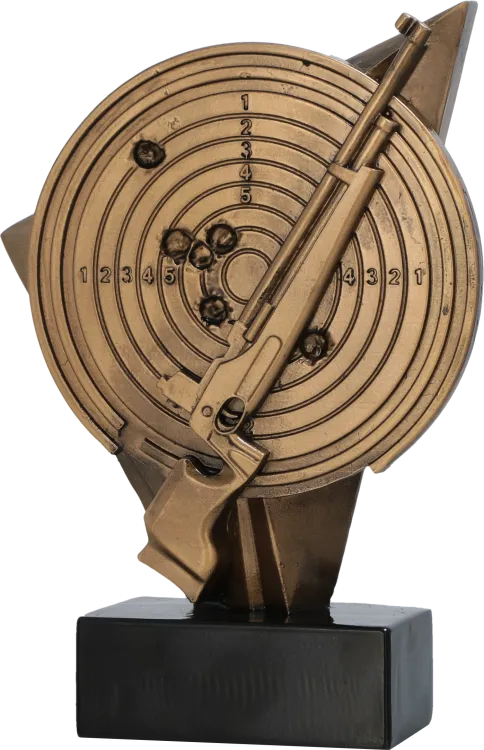 Figurka odlewana - strzelectwo - broń długa RP8014/B