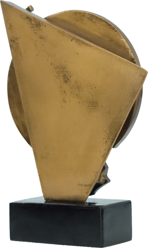 Statuetka Odlewana Strzelectwo Broń Długa 18 cm RP8014/BR