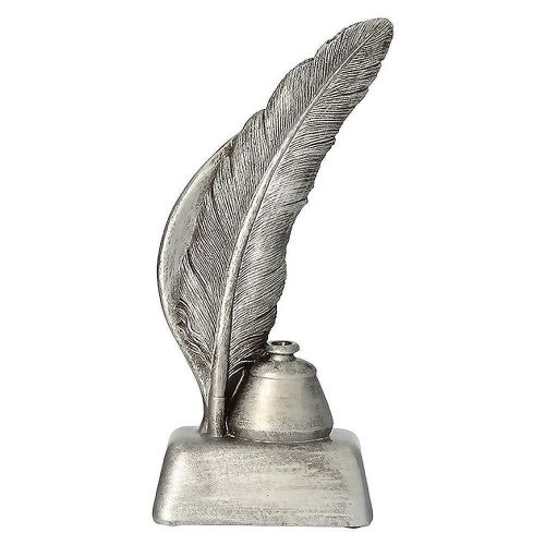Srebrna statuetka odlewana Pióro z Kałamarzem RFST3017