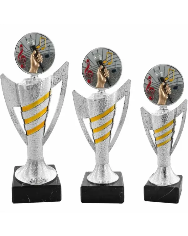 Seria Statuetek ST37 Muzyka Wyprzedaż – Komplet 3 sztuk | Nagrody na Podium
