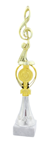 Statuetka Muzyczna 4510 srebrna