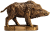 Statuetka Odlewana Dzik Myślistwo 20x35 cm 39682