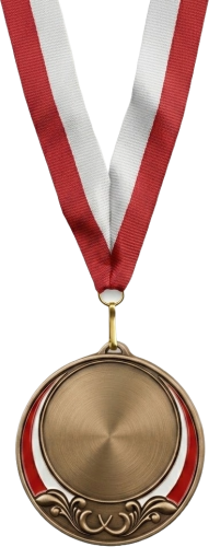 Zestaw Promocyjny Medal Złoty 70 mm M18 Flaga Polski
