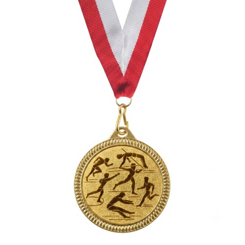 Medal Stalowy Zestaw Lekkoatletyka 32 mm MMC3232 | Tani Medal