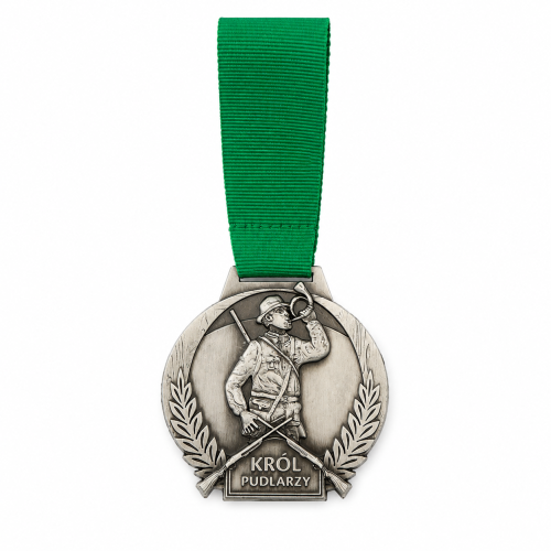 Medal Myśliwski Król Pudlarzy Stal 70mm | Wyprzedaż