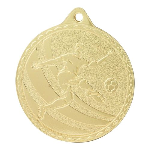 Złoty Medal Piłka Nożna M54 50mm | Wyprzedaż Promocja