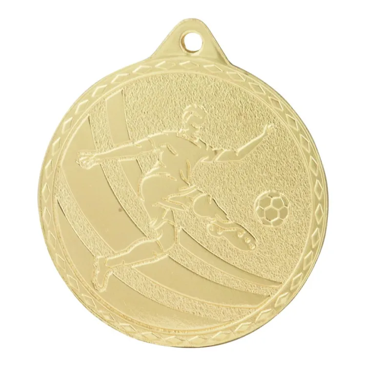Złoty Medal Piłka Nożna M54 50mm | Wyprzedaż Promocja