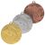 Medal Wędkarski Ryba MMC7950 50mm | Złoty Srebrny Brązowy