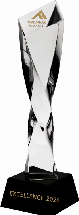 Statuetka C060 z grawerem 1 kolorem farby