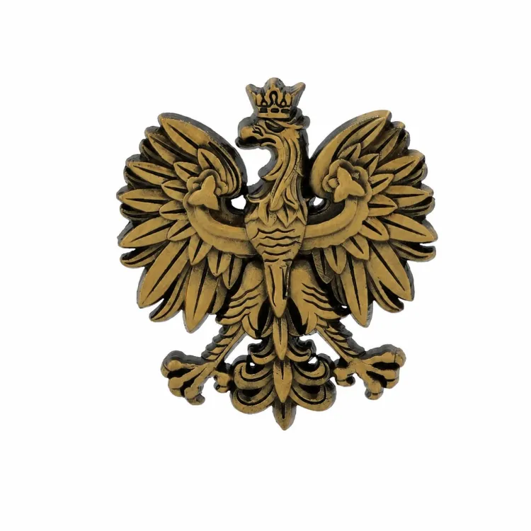 godło z taśmą 3M