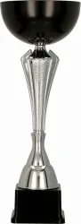 Puchar Metalowy Srebrno-Czarny 7242