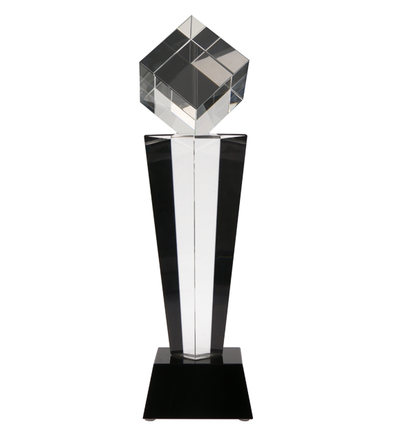 Kryształowe trofeum na galę C004