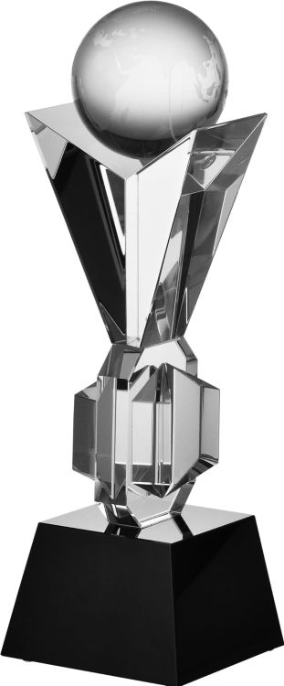Ekskluzywna statuetka kryształowa na galę biznesową C027
