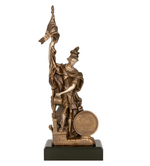 Statuetka Odlewana Święty Florian 47cm RFST2021