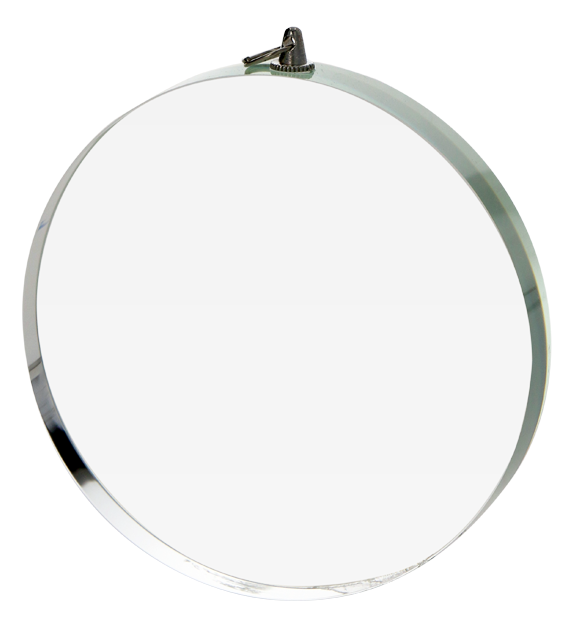 Medal Szklany w Etui 7cm GM7010 pod Grawer i Nadruk